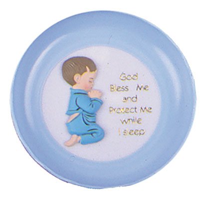 Plastic Baby Plate - Boy   (3420/BOY)