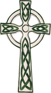 Ceramic Celtic Cross   (3850)