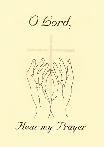 Book/O Lord Hear My Prayer   (4005)