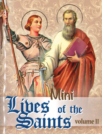 Book - Mini Lives of the Saints - Volume 2   (40123)