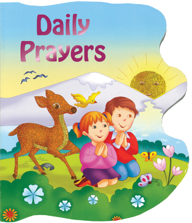 Board Book/Glitter/Daily Prayers   (40434)