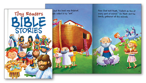 Book/Tiny Readers Bible Stories/Hardback   (41301)