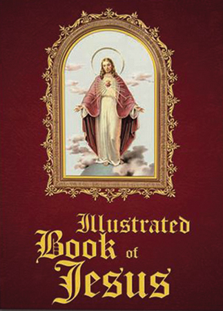 Book-Colour Illustrated Book of Jesus   (4162)