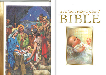 Catholic Child/Baptismal Bible/Gift Boxed   (4181)