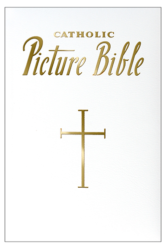 Padded Gift Bible/White   (4293)