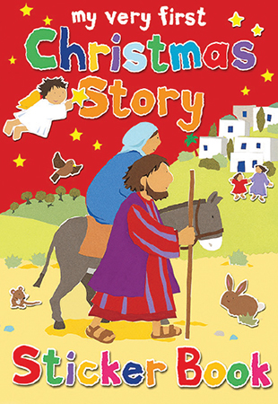 Sticker Book - My Very First Christmas Story   (43204)