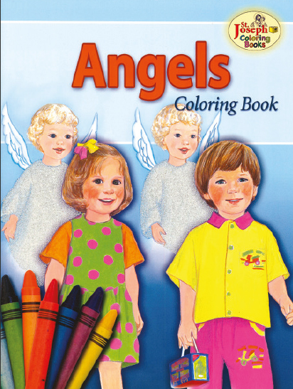 Colouring Book/About The Angels   (4424/672)