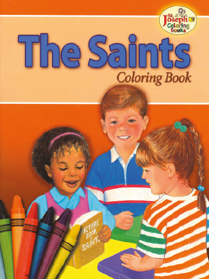 Colouring Book/About The Saints   (4424/681)