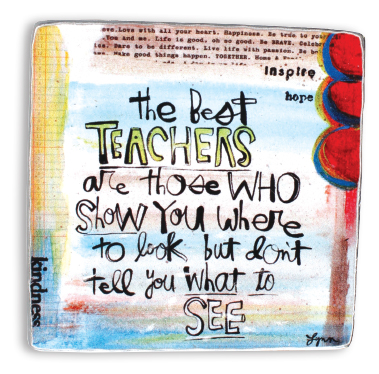 Artmetal Plaque/The Best Teachers...   (46211)