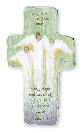 Artmetal Cross/Faith, Hope and Love   (46347)