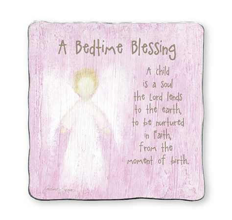 Artmetal Plaque/Bedtime Blessing Girl   (46362)