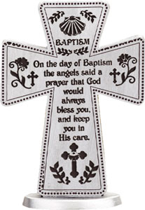Standing Cross 3 inch/Baptism   (46553)