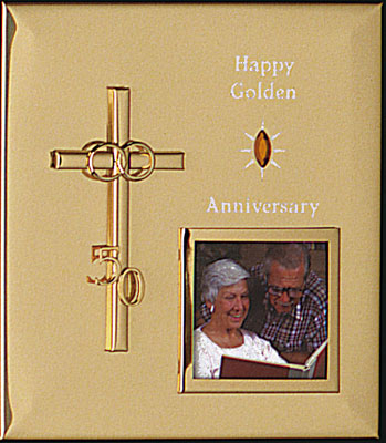 Metal Plaque/50th Wedding Ann.   (4692)