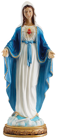Resin/Fibreglass Statue/Coloured/S.H. of Mary 24 inch   (48564)