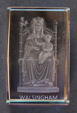 Lazer Engraved Crystal/Walsingham   (50635)