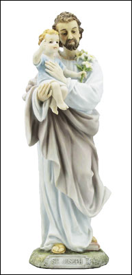 Veronese Resin Statue 8 1/4 inch St.Joseph   (52711)