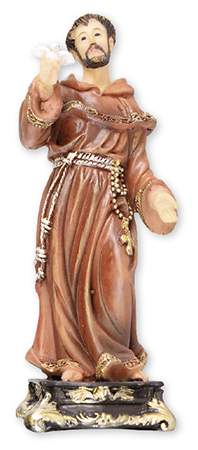 Florentine 5 inch Statue-Saint Francis   (52946)