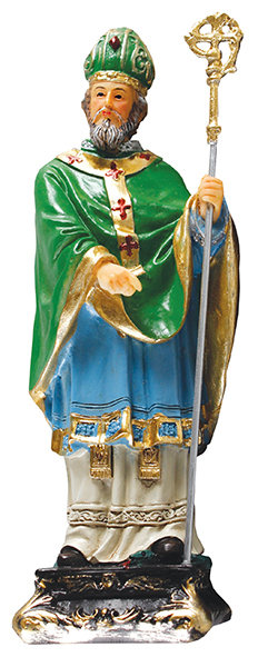 Florentine 5 inch Statue-Saint Patrick   (52957)