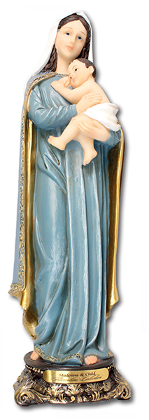Florentine 8 inch Statue-Mad & Child   (52968)