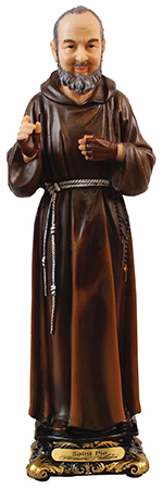Florentine 12 inch Statue-Saint  Pio   (53921)