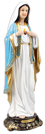 Florentine 16 inch Statue - S.H.of Mary   (53943)