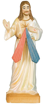 4 inch  Divine Mercy Statue   (5515/DM)
