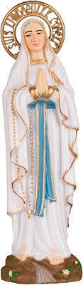 4 inch Lourdes Statue   (5515/LDS)