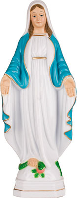 9 3/4 inch Miraculous Statue   (5535)