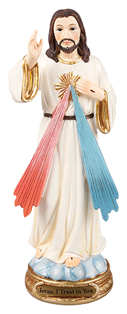 Renaissance 5 inch Statue - Divine Mercy   (56902)