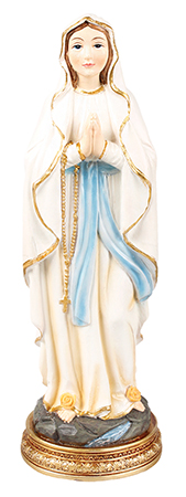 Renaissance 5 inch Statue - Lady of Lourdes   (56908)