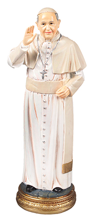 Renaissance 5 inch Statue - Pope Francis   (56916)