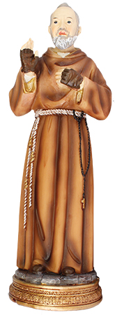 Renaissance 5 inch Statue - Saint Pio   (56924)