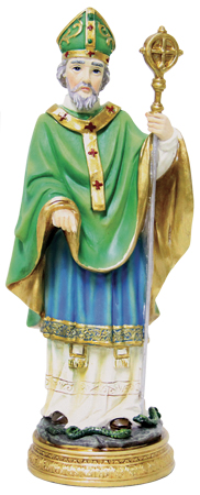 Renaissance 5 inch Statue - Saint Patrick   (56929)