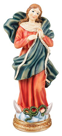 Renaissance 8 inch Statue-Lady Untier of Knots   (56955)
