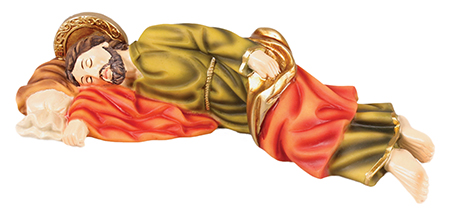 Renaissance 8 inch Statue - Sleeping Joseph   (56968)