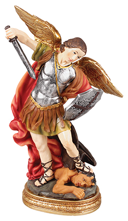 Renaissance 12 inch Statue - Saint Michael   (56996)