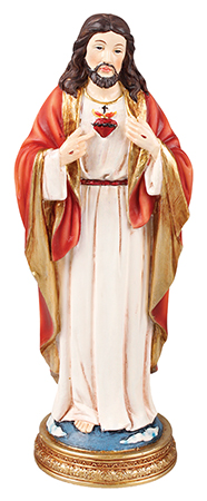 Renaissance 16 inch Statue - Sacred Heart   (57917)