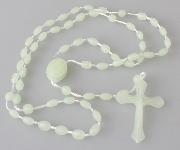 Plastic Corded Rosary - Luminous (60125)