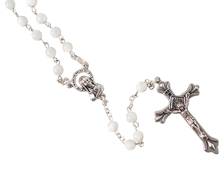 Mother of Pearl Rosary   (6260)