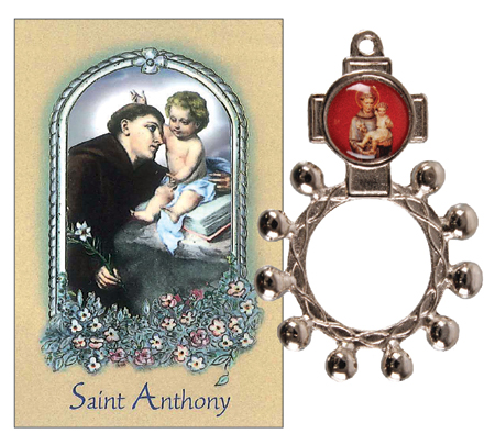 Rosary Ring/Booklet/Anthony   (6414/ANT)