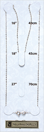 Chain - 18 inch Sterling Silver (7060)
