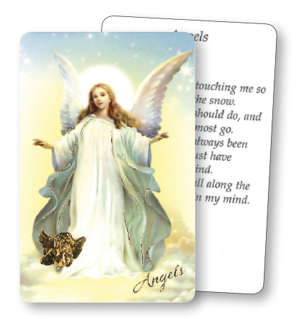 Prayer Card - Angels   (71952)