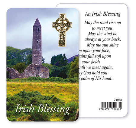 Prayer Card - Irish Blessing   (71963)