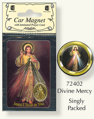 Car Plaque/Prayer Leaflet/D.Mercy   (72402)