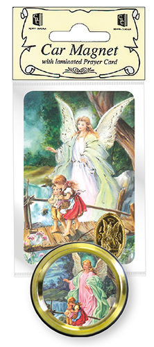 Car Plaque/Prayer Leaflet/G.Angel   (72403)