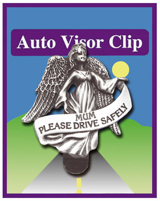 Car Visor/Guardian Angel/Mum Drive Safely   (7275/8)
