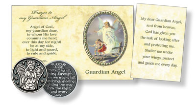Pocket Token/Booklet/Guardian Angel   (73115)