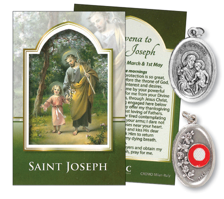 Leaflet - Relic Medal/St.Joseph   (73154)