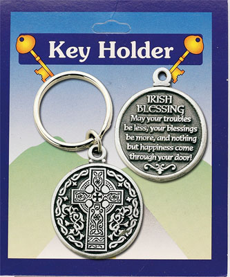 Pewter Key Ring/Irish Blessing   (76/164)
