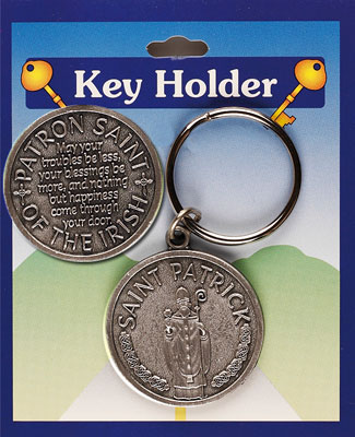 Pewter Key Ring/Saint Patrick   (76/182)